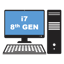 i7 8th Gen Assembled Desktop