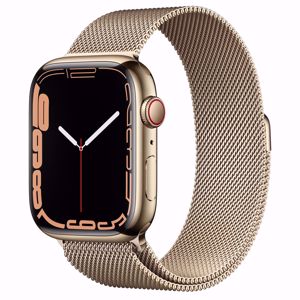 Apple Watch Series 7 45mm Gold, Milanese Loop) (GPS+Cellular)  Apple Watch Series 7 45mm Gold, Milanese Loop) (GPS+Cellular)