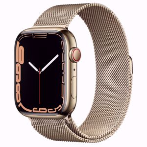 Apple Watch Series 7 45mm Gold, Milanese Loop) (GPS+Cellular)  Apple Watch Series 7 45mm Gold, Milanese Loop) (GPS+Cellular)